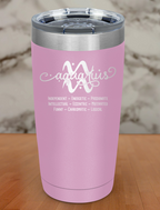 Aquarius Laser Etched Tumbler