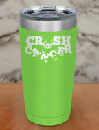 Crush Cancer Laser Etched Tumbler