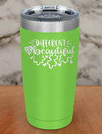 Different Is Beautiful Laser Etched Tumbler