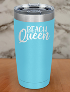 Queen Beach Laser Etched Tumbler