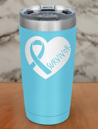 Survivor Laser Etched Tumbler