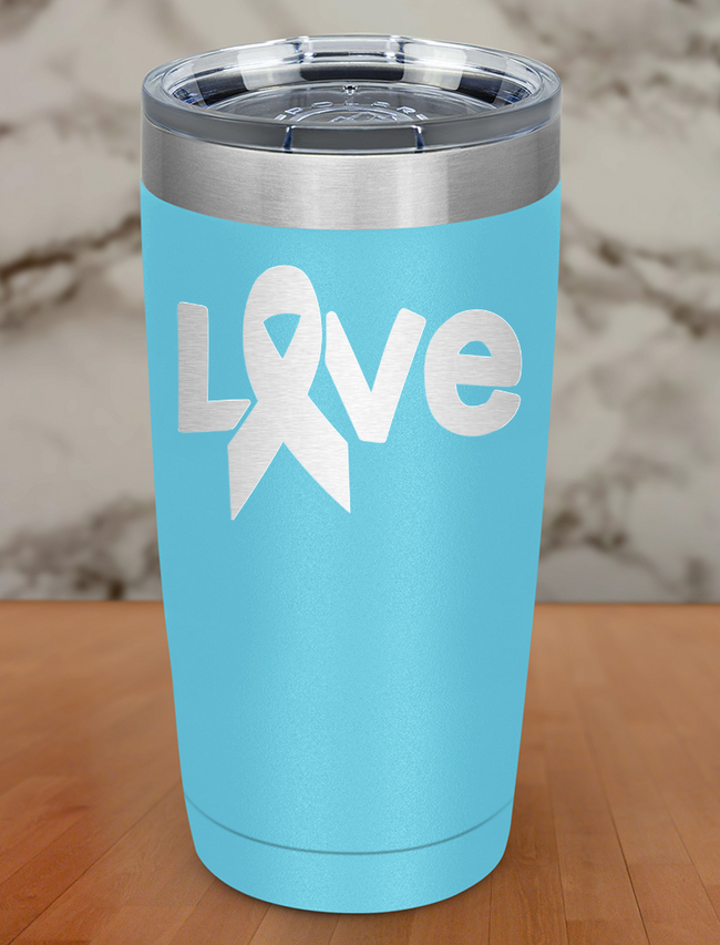 Love Laser Etched Tumbler Hover Image