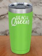Queen Beach Laser Etched Tumbler