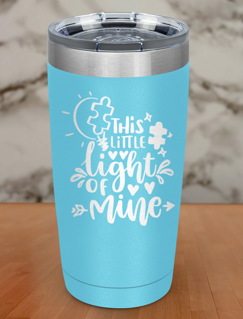 This Little Light Of Mine Laser Etched Tumbler