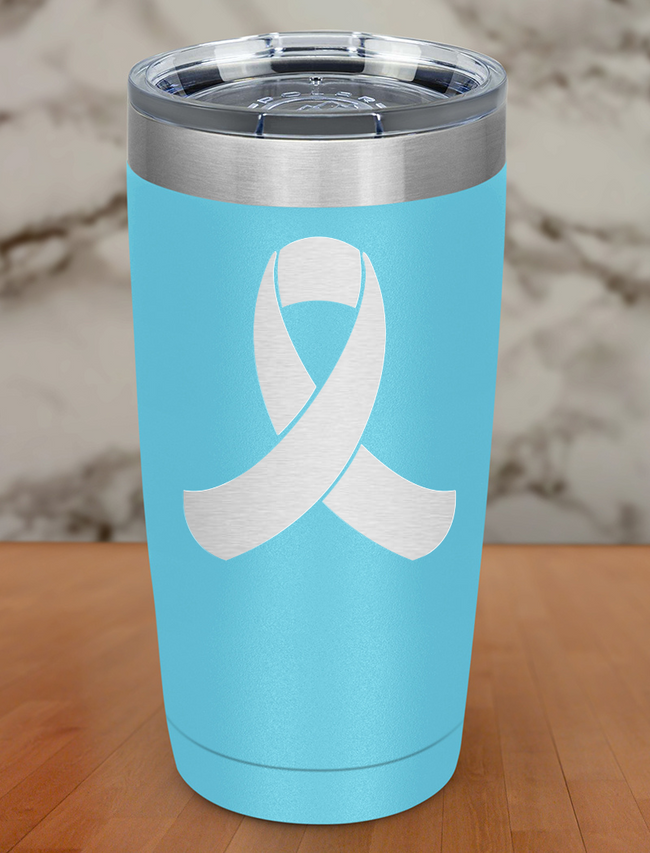Awareness ribbon Laser Etched Tumbler Hover Image