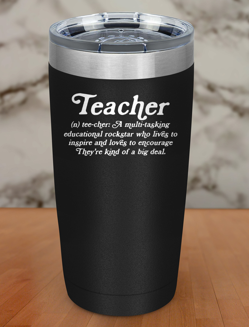 Teacher Laser Etched Tumbler