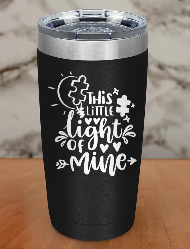 This Little Light Of Mine Laser Etched Tumbler