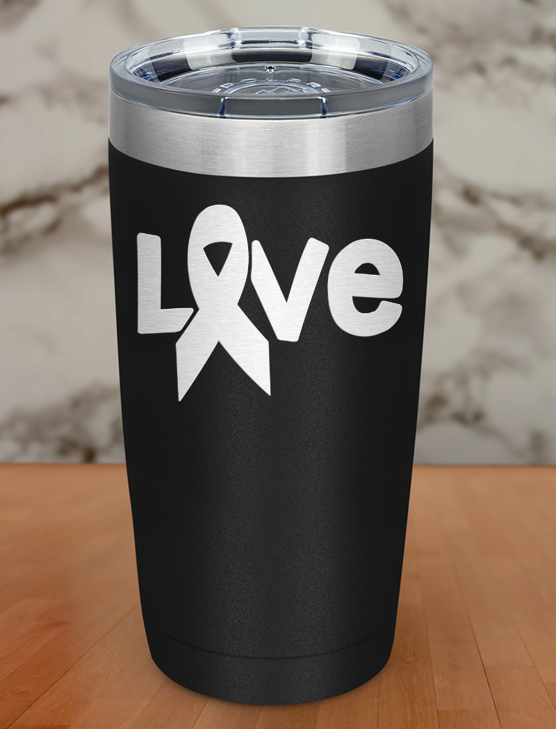 Love Laser Etched Tumbler