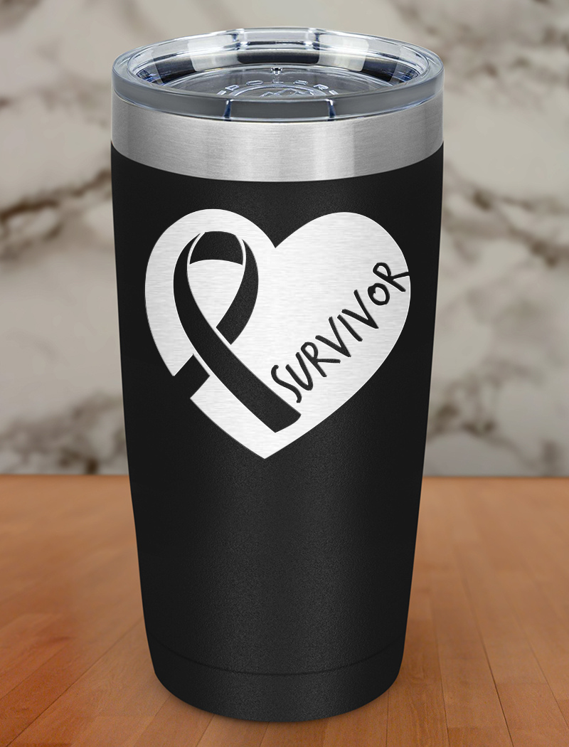 Survivor Laser Etched Tumbler